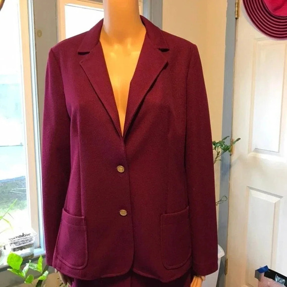 Vintage Cape Cod Matching Skirt and Blazer Size M/L Made in USA - Picture 7 of 7